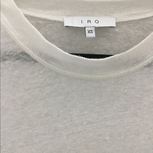 Iro xs t-shirt with tie shoulders - Picture 2 of 4